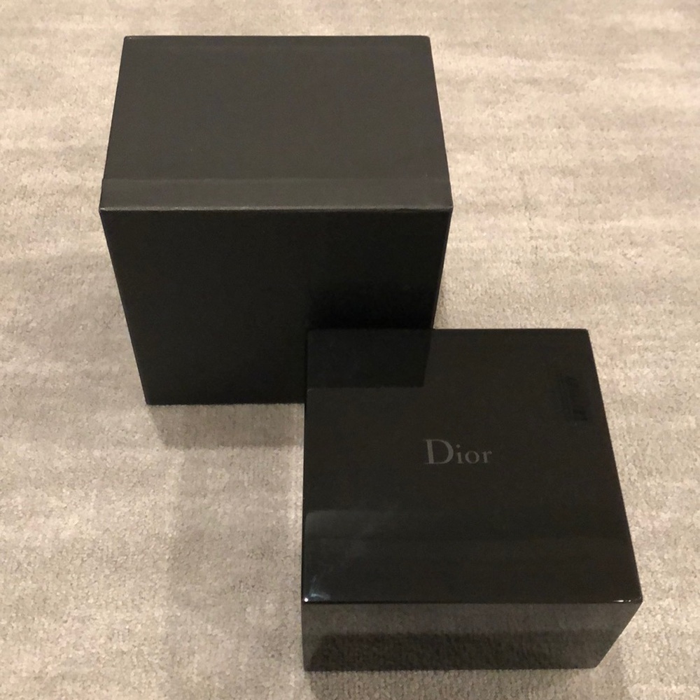 Dior empty watch box